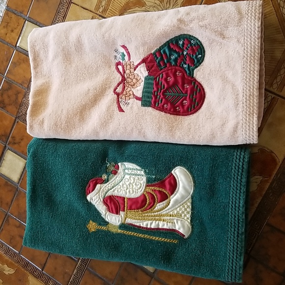 Christmas towels - Picture 5 of 8